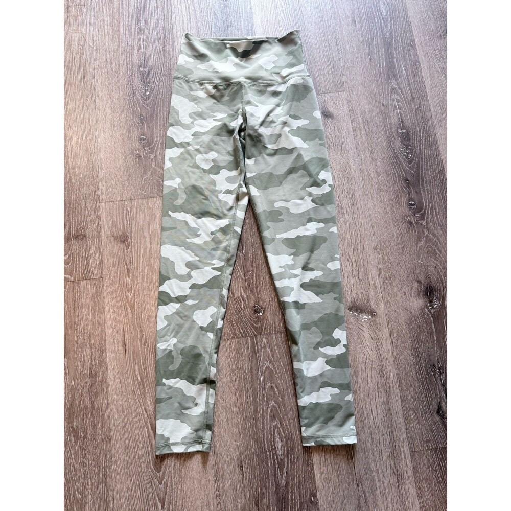 Aerie‎ Chill Play Move Green Camouflage Leggings - Size small